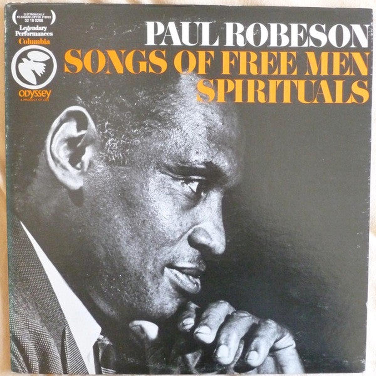 Paul Robeson Songs Of Free Men Spirituals LP