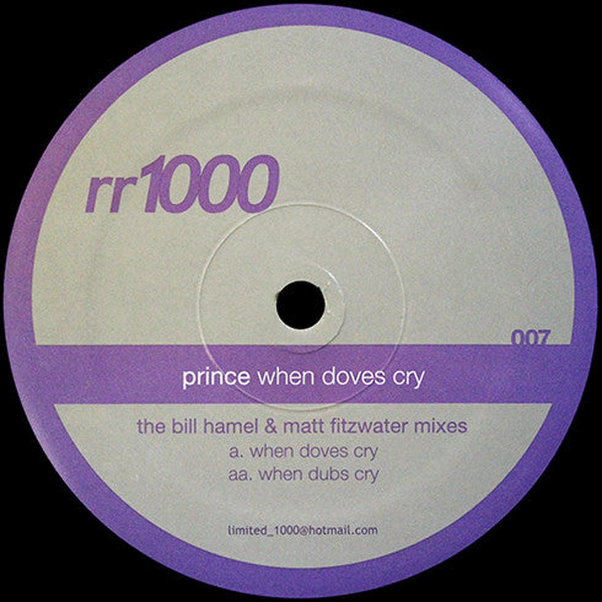 Prince And The Revolution When Doves Cry 12"