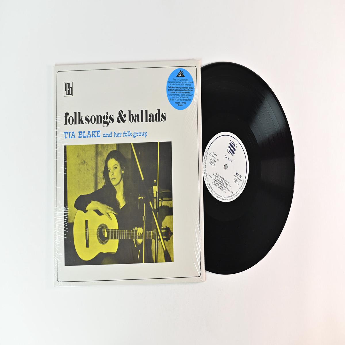 Tia Blake And Her Folk-Group - Folksongs Ballads on ICB Reissue