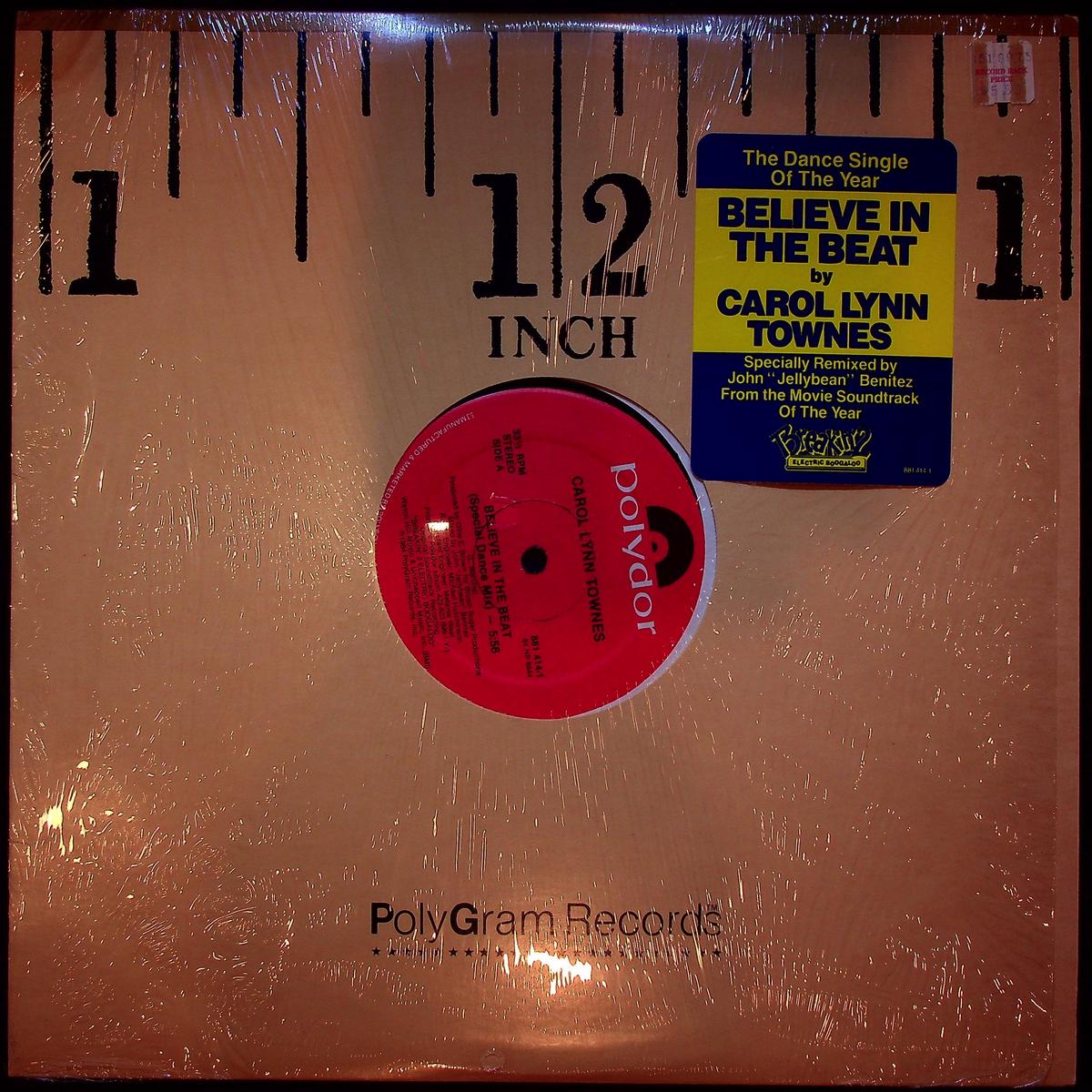 12"-Carol Lynn TownesBelieve In The Beat