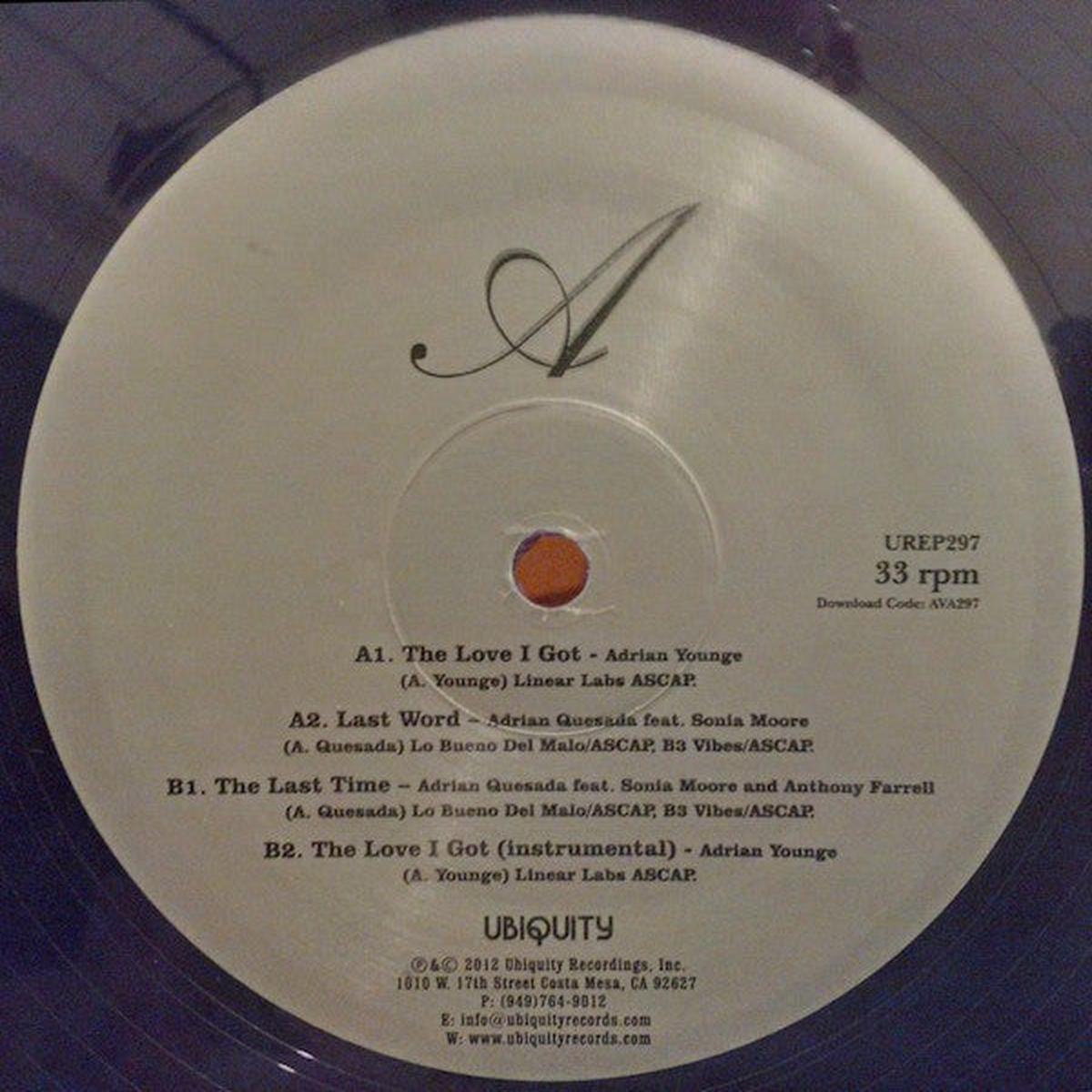 Adrian Younge vs Adrian Quesada Adrian Younge Vs Adrian Quesada 12"