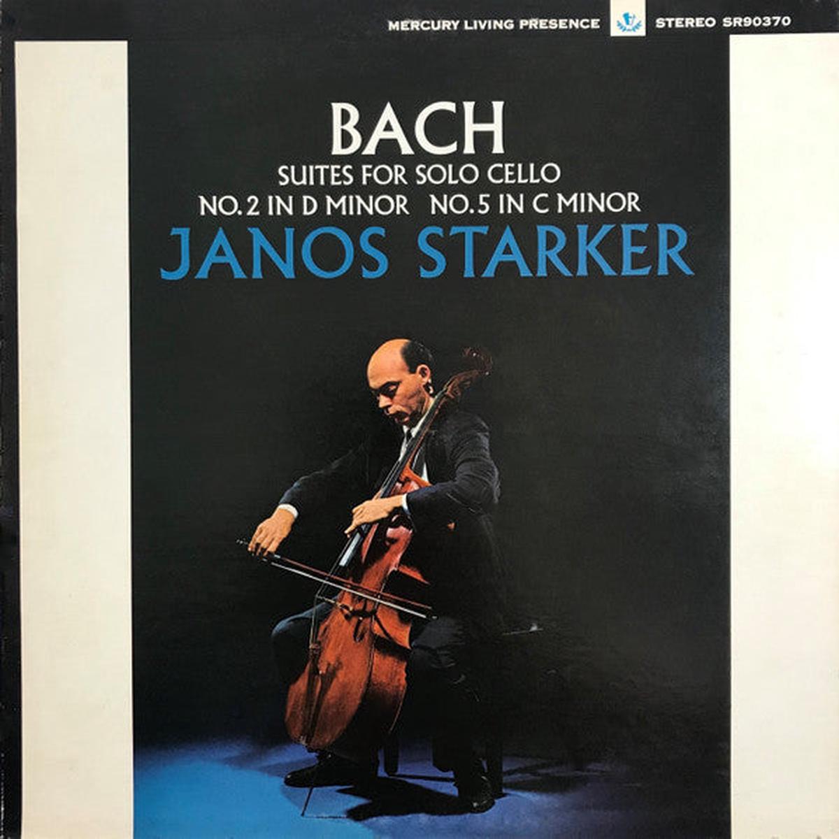 Bach / Janos Starker - Suites for Solo Cello (Stereo pressing) LP