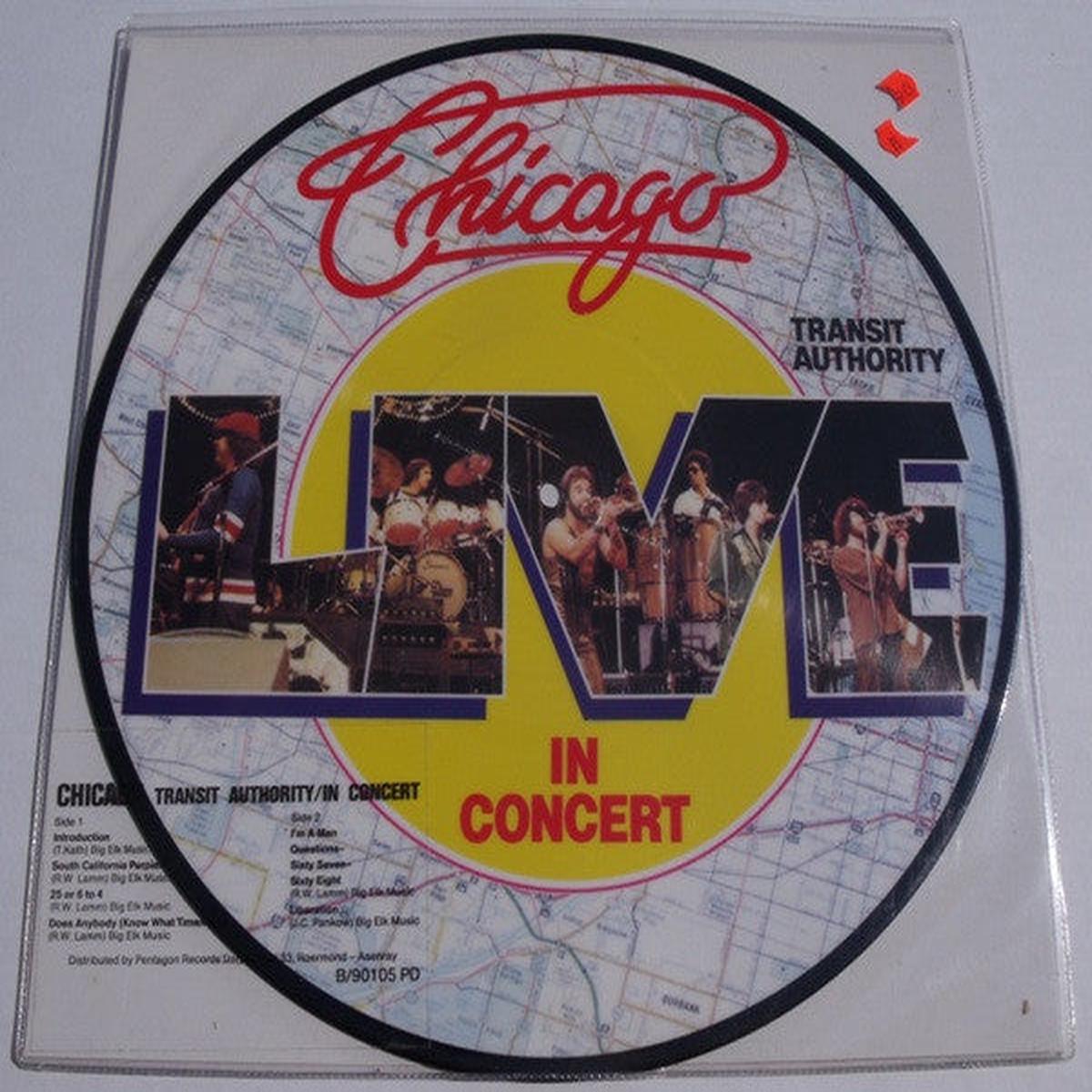 Chicago Transit Authority/In Concert (picture disc) LP