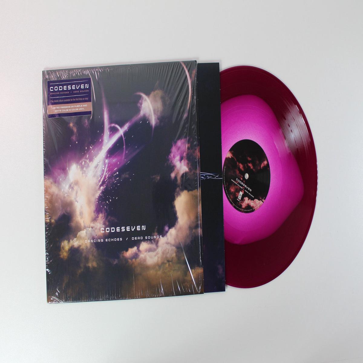 Codeseven - Dancing Echoes Dead Sounds on Equal Vision White In Purple Color-In-Color Vinyl