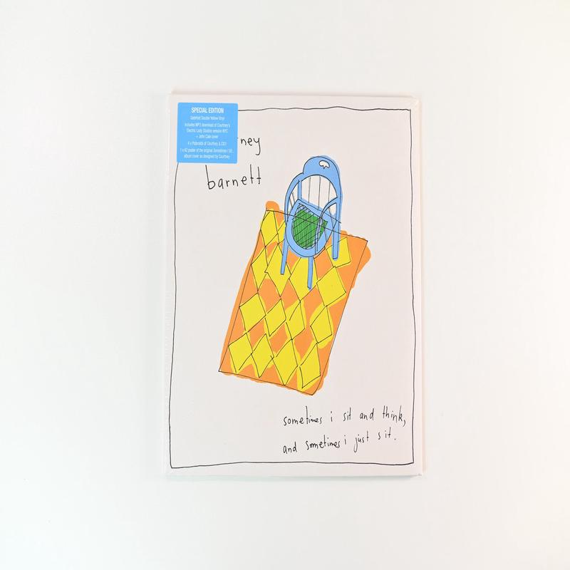 Courtney Barnett - Sometimes I Sit And Think, And Sometimes I Just Sit on Marathon Artists Yellow Translucent Sealed
