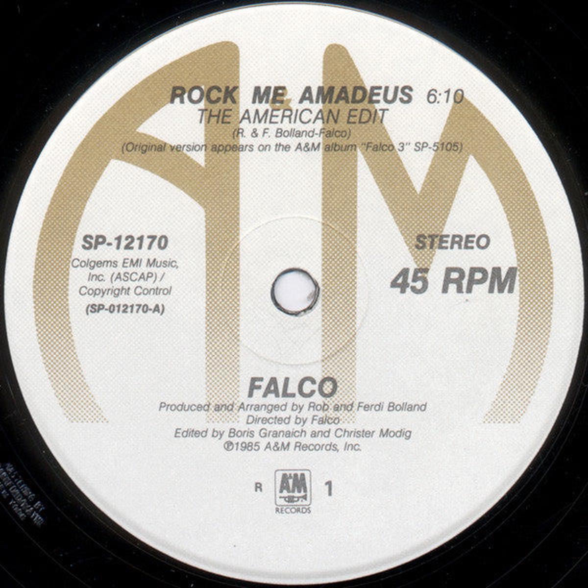 Falco  Rock Me Amadeus / Vienna Calling 12"