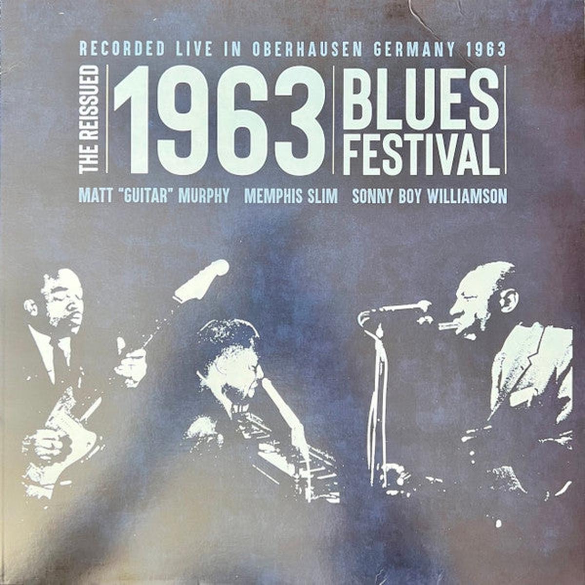 Matt "Guitar" Murphy / Memphis Slim / Sonny Boy Williamson The Reissued 1963 Blues Festival (Opaque Blue vinyl) LP