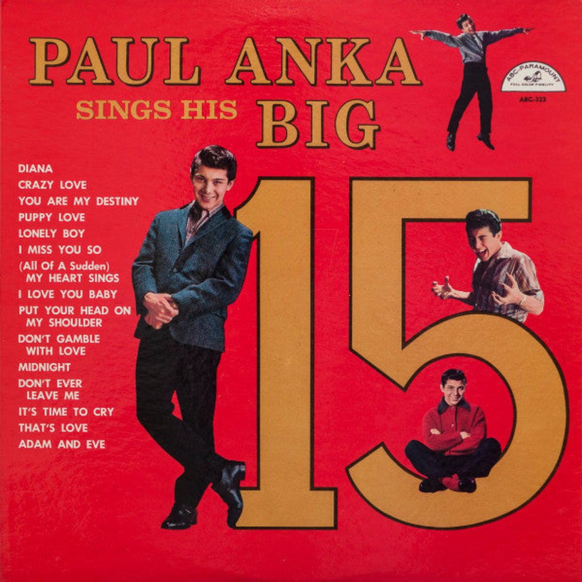 Paul Anka  Paul Anka Sings His Big 15