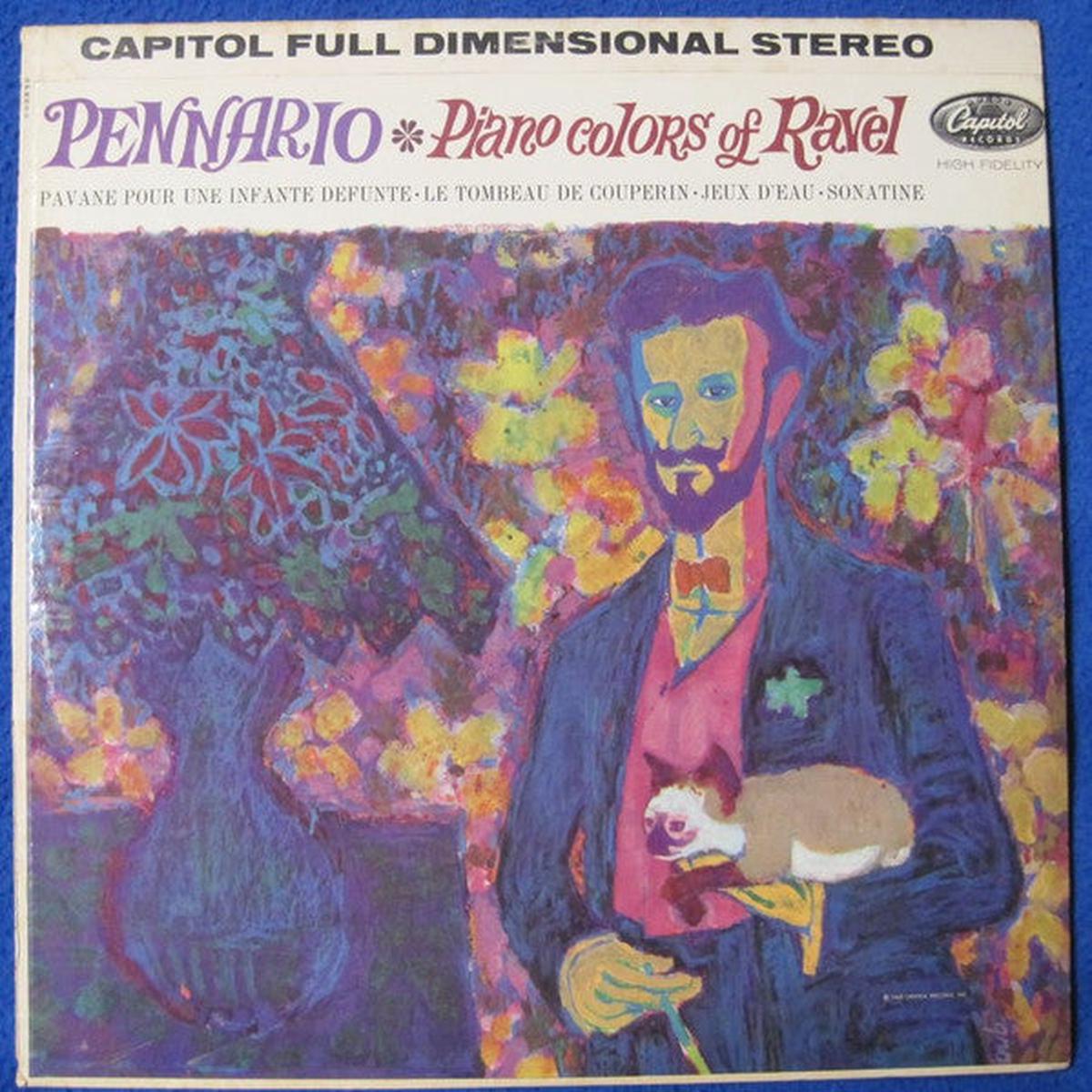 Pennario Piano Colors Of Ravel LP