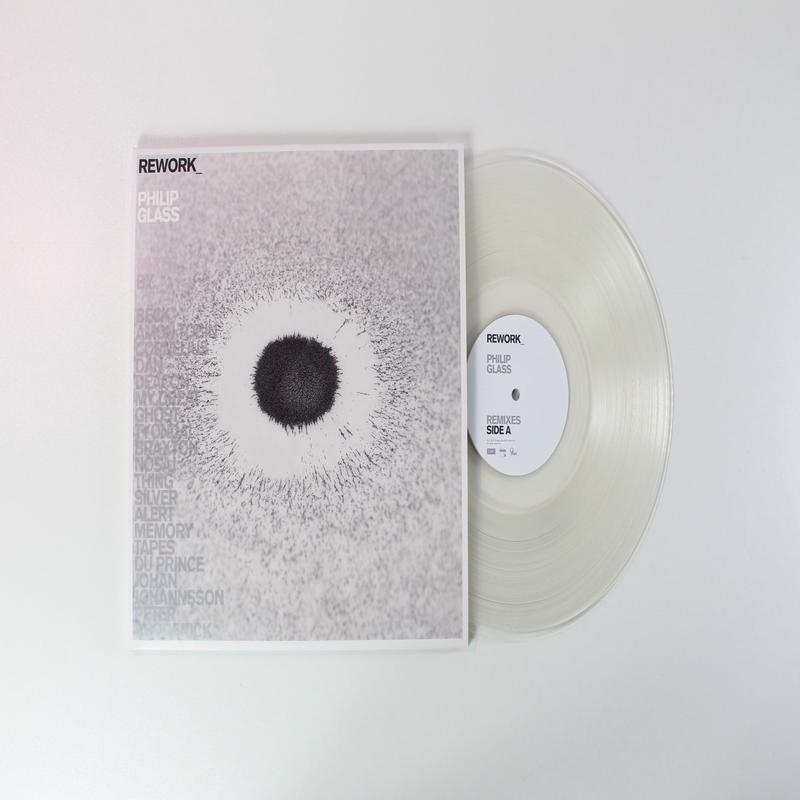 Philip Glass - REWORK_Philip Glass Remixed Ltd. Clear Vinyl on Orange Mountain Music