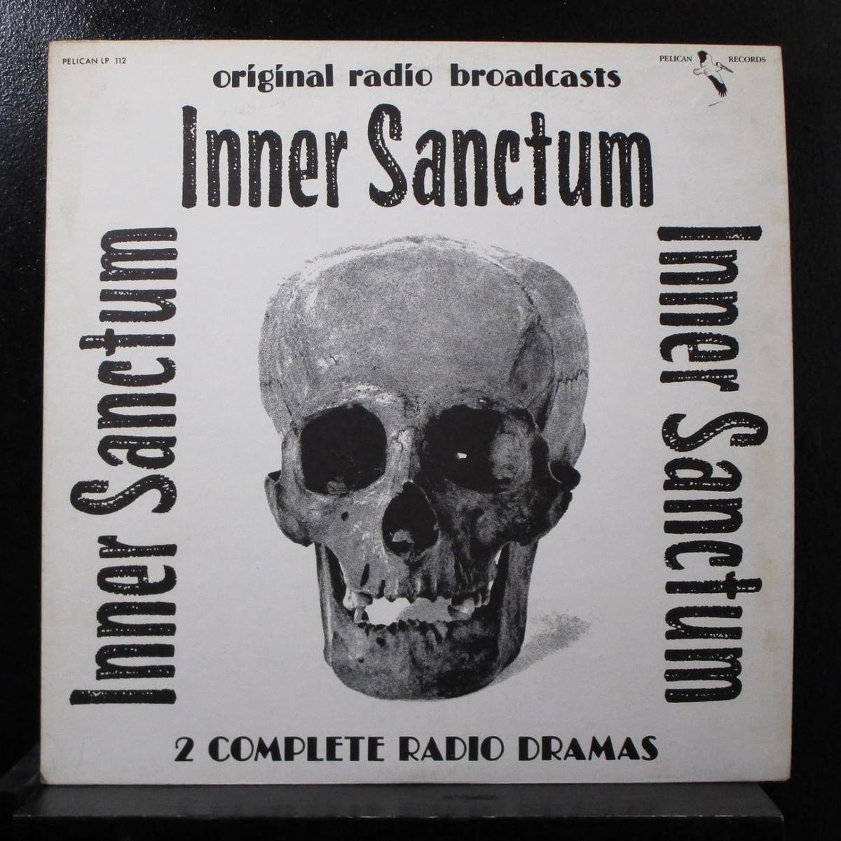 Richard Widmark, Boris Karloff Inner Sanctum - 2 Complete Radio Dramas LP