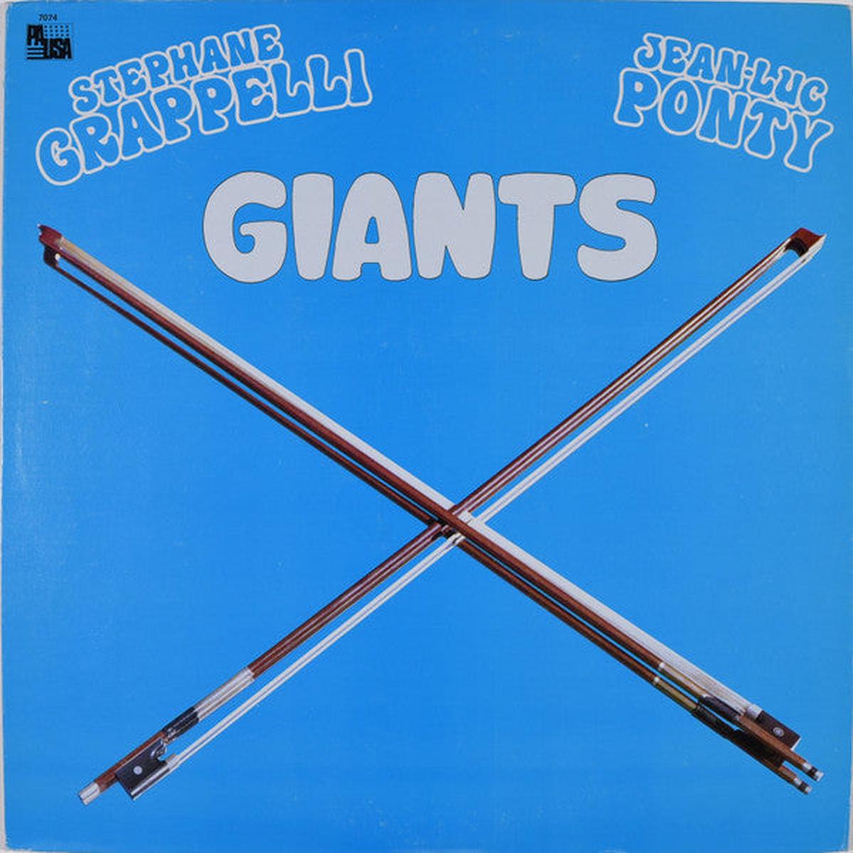 Stephane Grappelli / Jean-Luc Ponty Giants LP