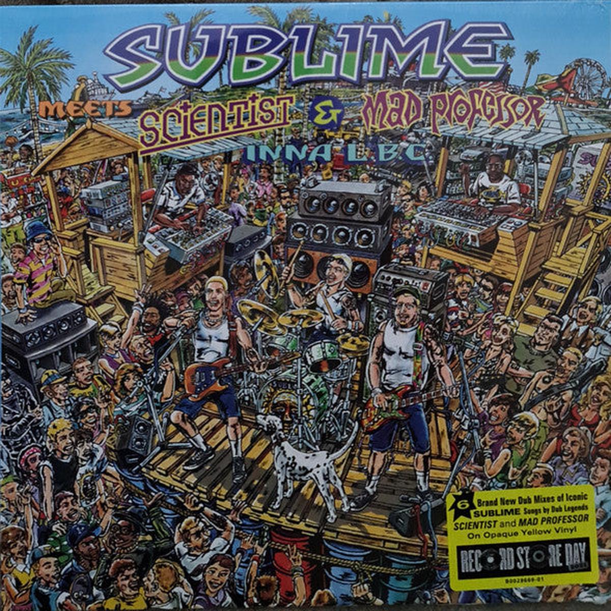 Sublime Meets Scientist & Mad Professor  Sublime Meets Scientist & Mad Professor Inna L.B.C. (Yellow) LP