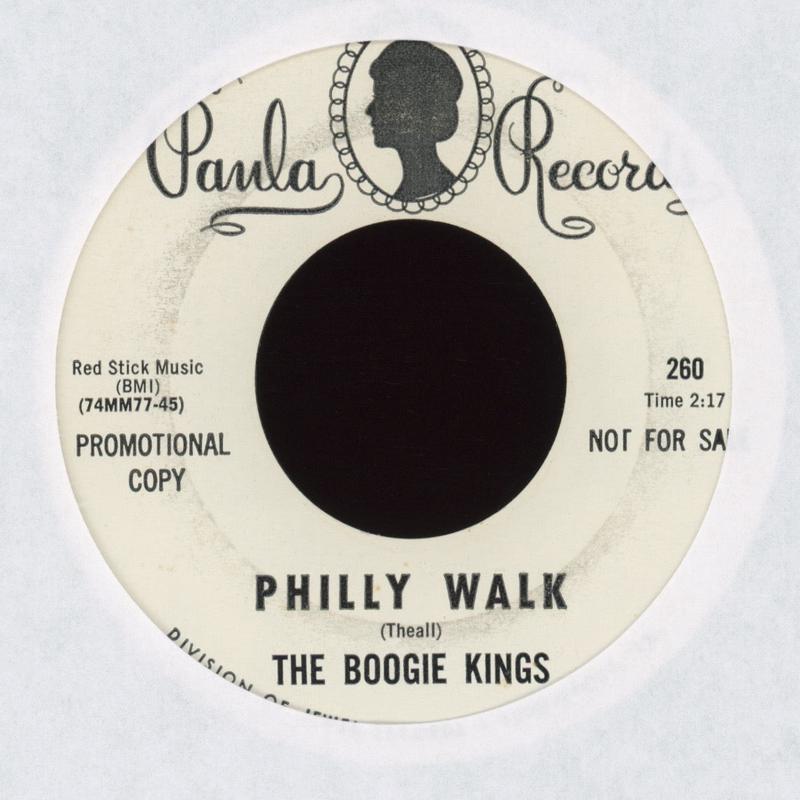 The Boogie Kings - Philly Walk on Paula Promo Funk 45