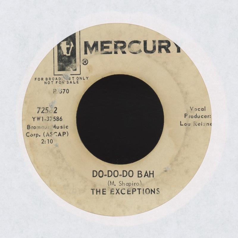 The Exceptions - Do-Do-Do-Bah on Mercury Promo Soul 45