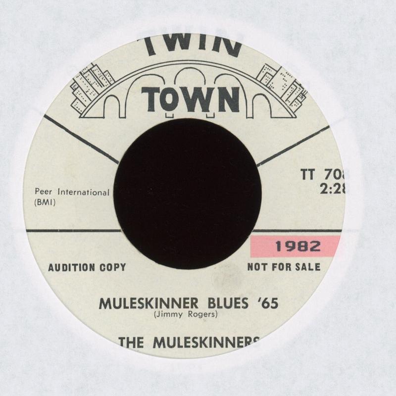 The Muleskinners - Muleskinner Blues '65 on Twin Town Promo Rockabilly 45