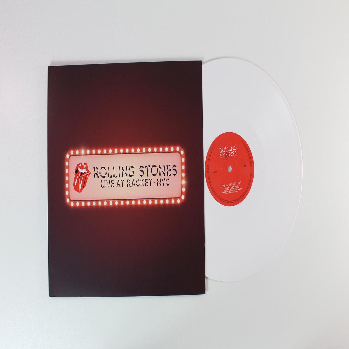 The Rolling Stones - Live At Racket NYC on Rollling Stones Records RSD 2024 Ltd White Vinyl