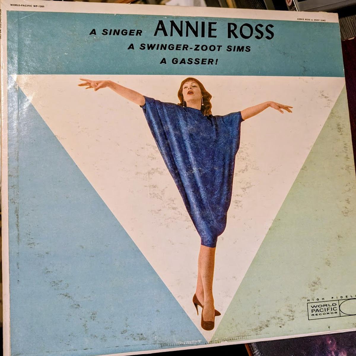 Annie Ross & Zoot Sims  A Gasser! 1959 Genre: Jazz Style: Vocal, Cool Jazz (vinyl)