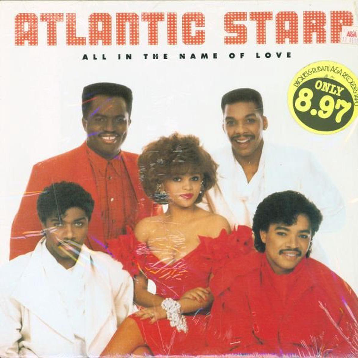 Atlantic Starr All In The Name Of Love -1987 - Electronic, Funk / Soul (vinyl)