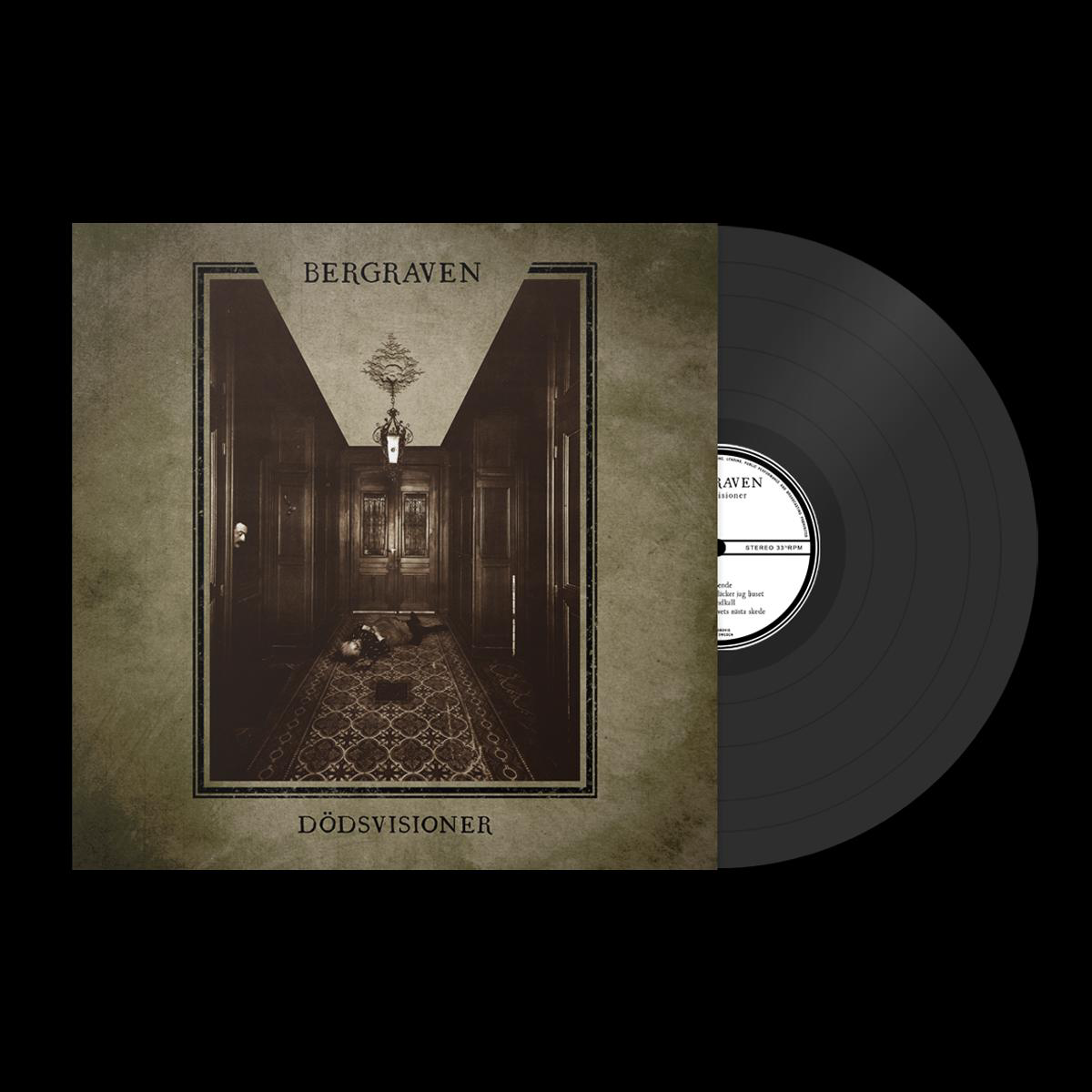 BERGRAVEN: Ddsvisioner LP (black vinyl, Swedish black metal) *new*