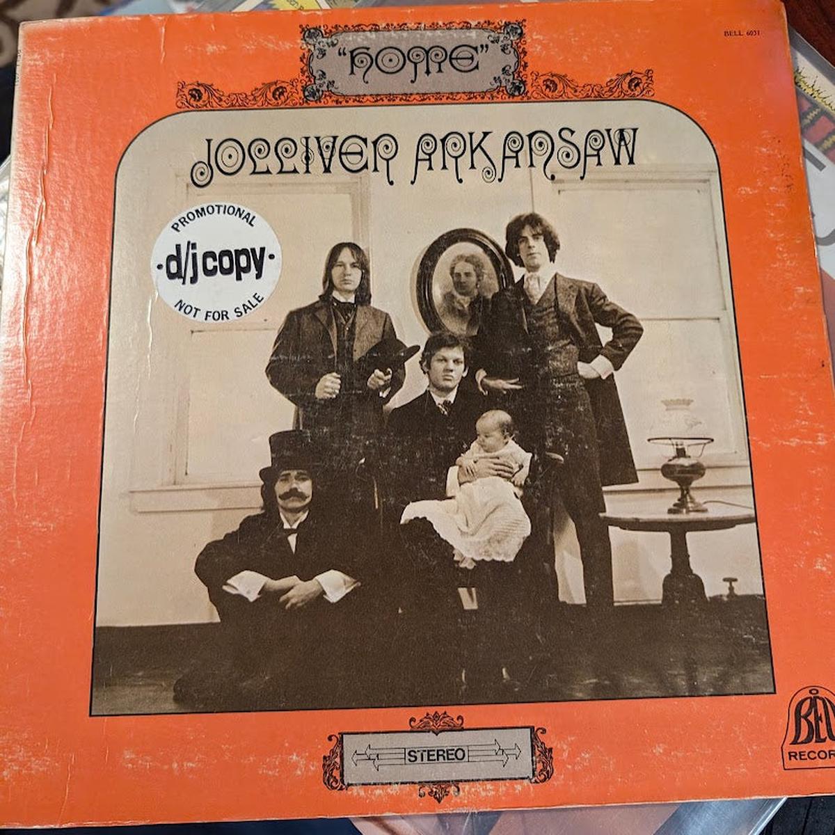 Jolliver Arkansaw  Home 1969-Hard Rock ( Very Rare Vinyl)