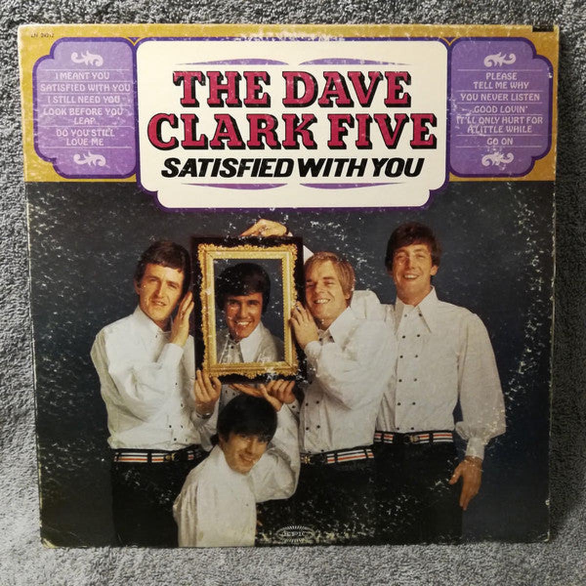 The Dave Clark Five Satisfied With You - 1966-Pop Rock, Beat (Vinyl, LP, Album, Promo, Mono )