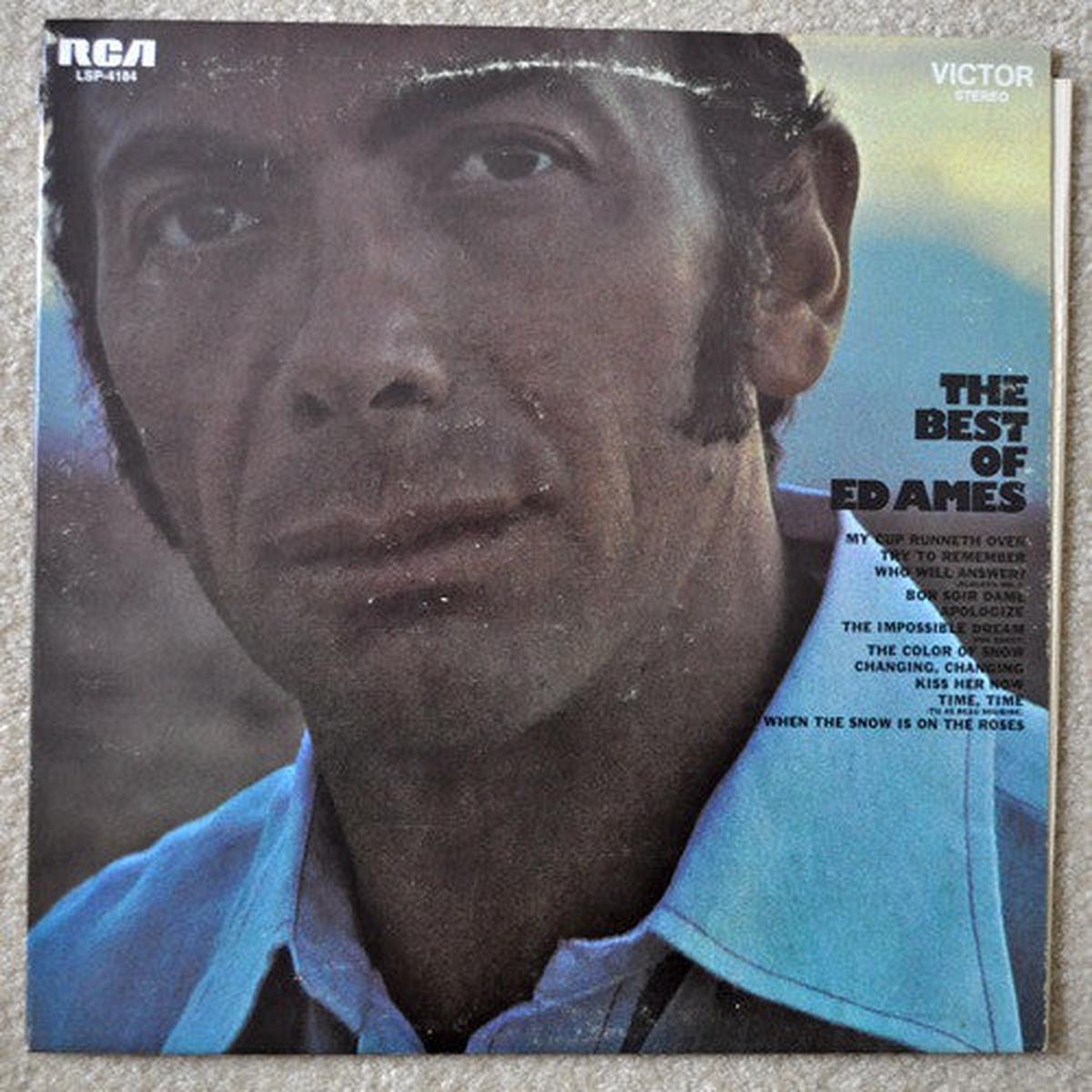 Ed Ames The Best Of Ed Ames - 1969- Easy Listening Jazz (vinyl)