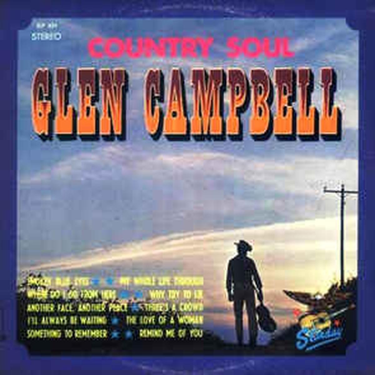 Glen Campbell Country Soul- 1968 - Rare Folk , Country Vinyl Mint Copy