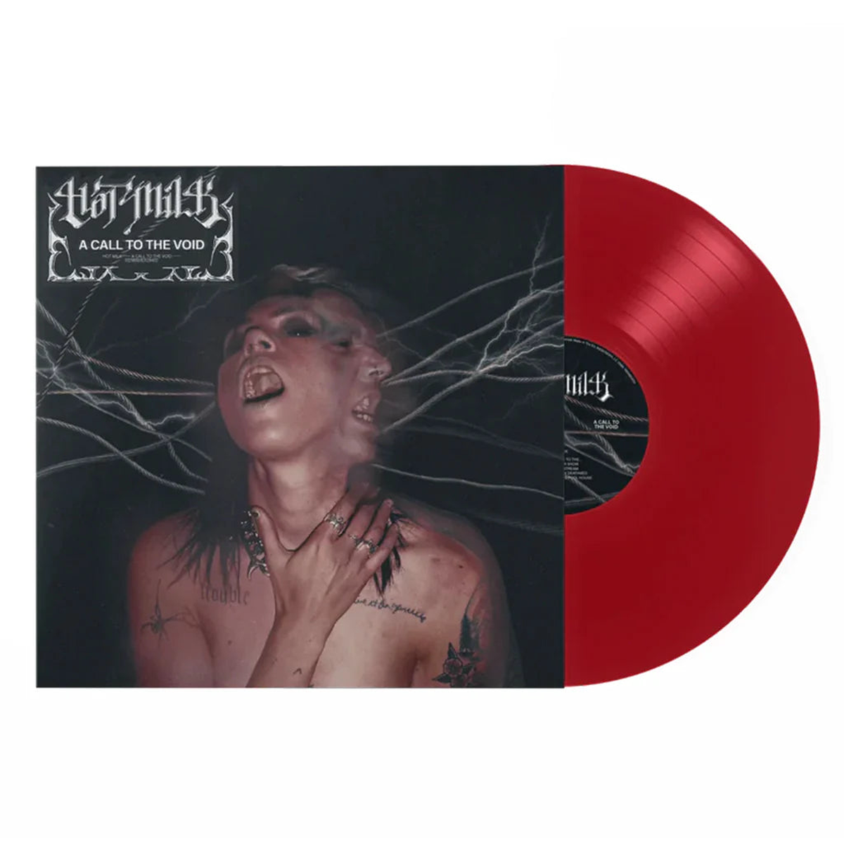 Hot Milk - A Call To The Void - LP - Transparent Red Vinyl