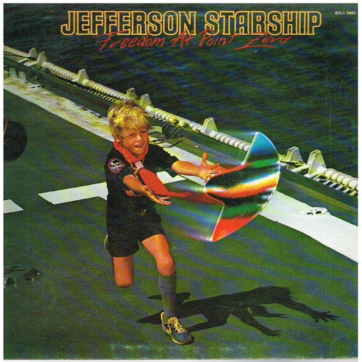 Jefferson Starship  Freedom At Point Zero -1979- Classic Rock (clearance vinyl) Spline Damaged Cover / Excellent Vinyl