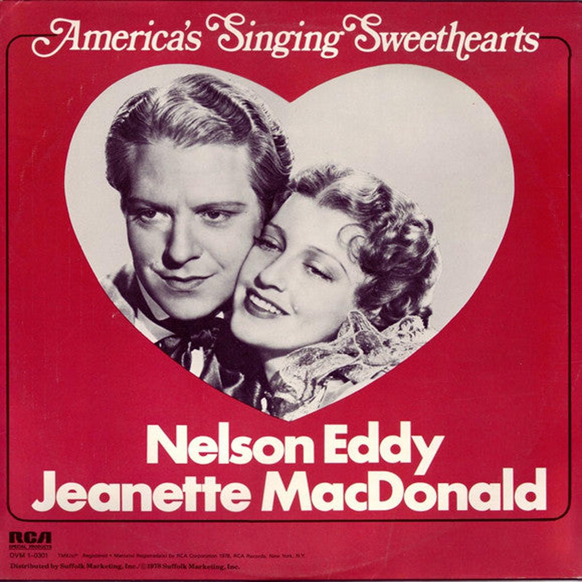 Nelson Eddy, Jeanette MacDonald America's Singing Sweethearts - 1978- Jazz, Pop Style: Vocal (vinyl)