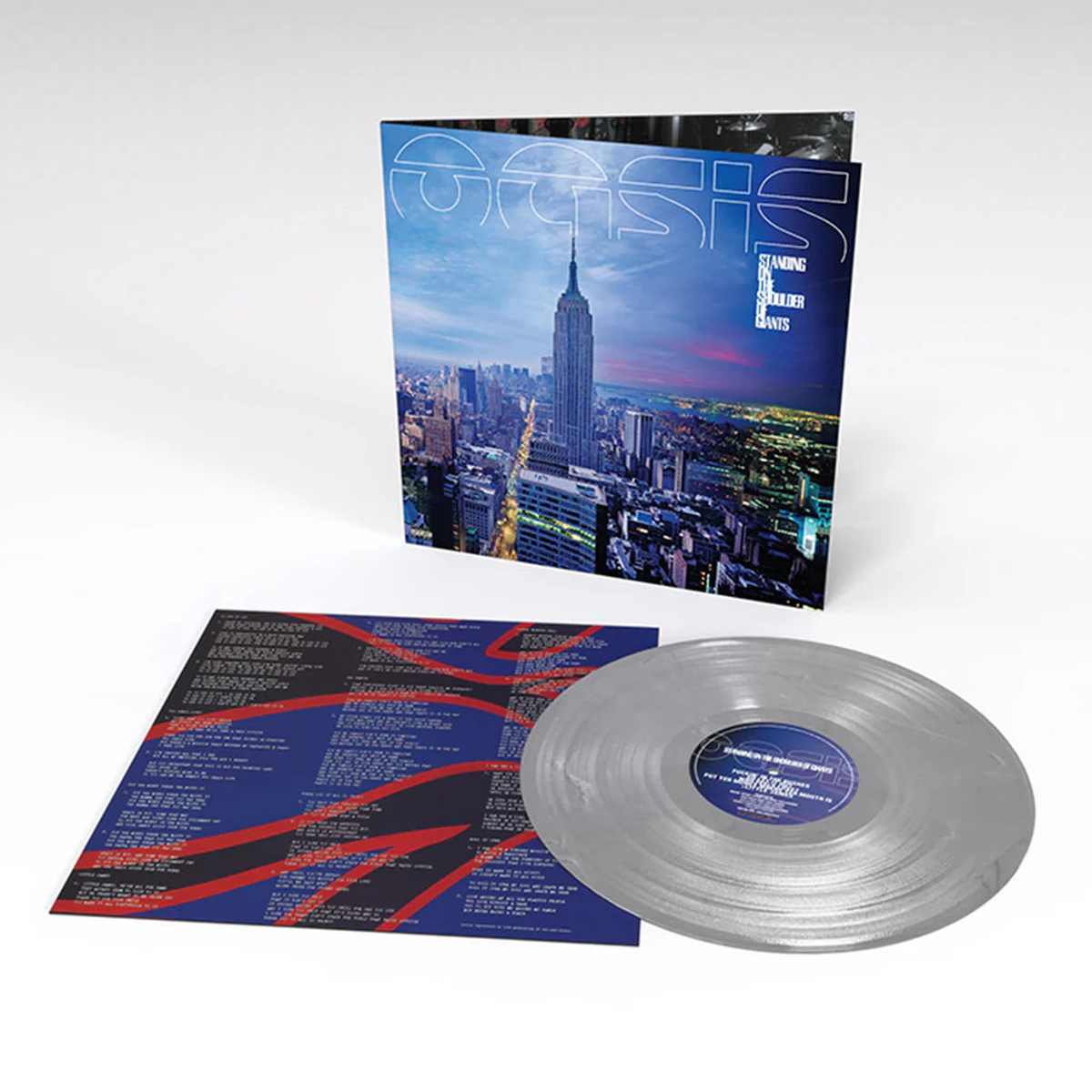 Oasis - Standing On The Shoulder Of Giants (25th Anniversary Edition) - LP - Silver Vinyl