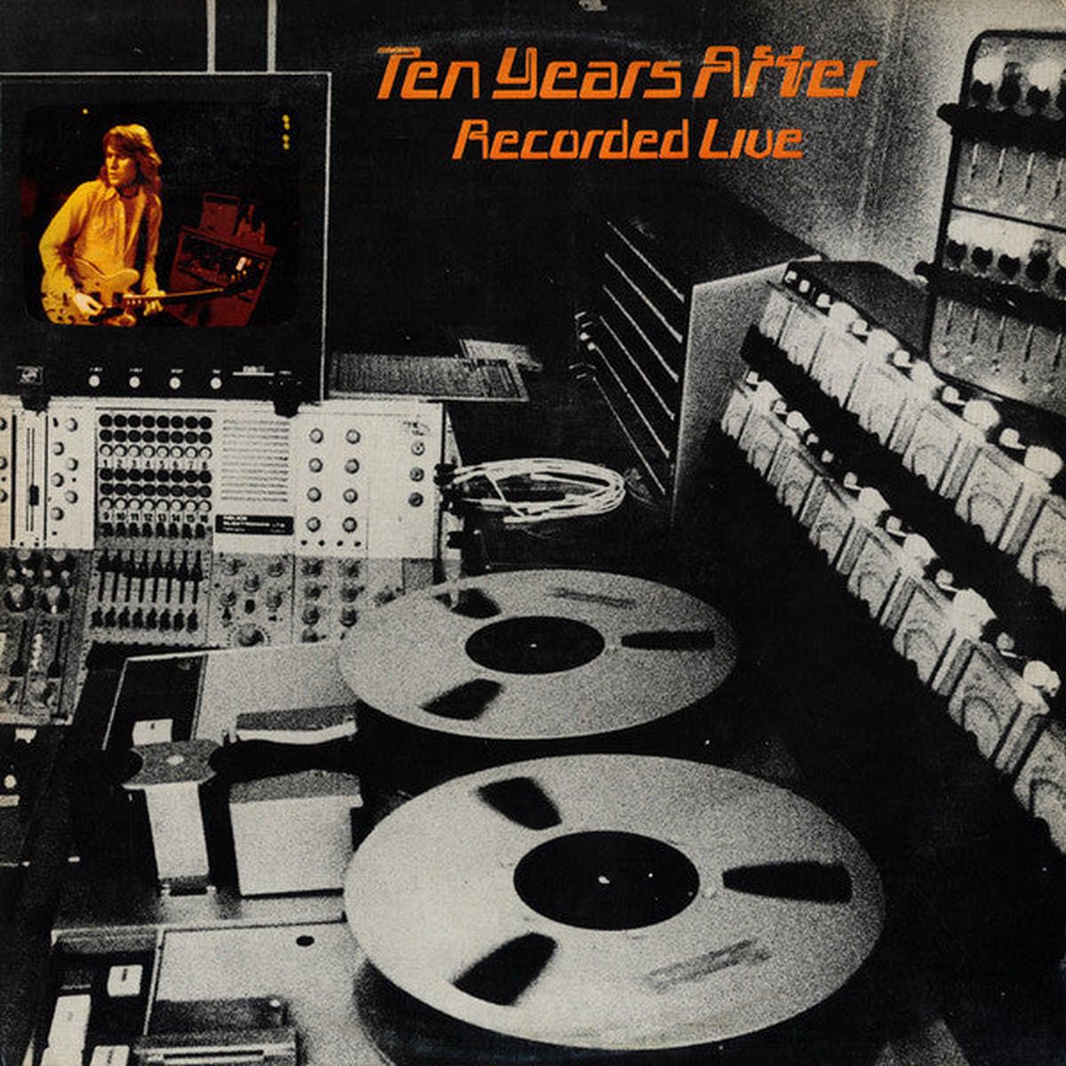 Ten Years After Recorded Live - 2 lp set - 1973-Blues Rock, Hard Rock (Vinyl). paper missing off cover