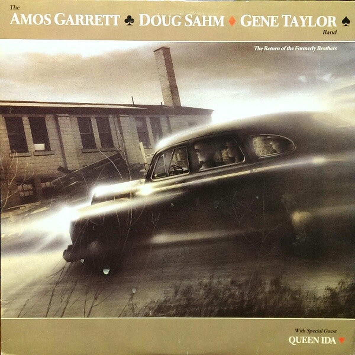 Amos Garrett, The - Doug Sahm, Gene Taylor Band The Return Of The Formerly Brothers -1987 Country Blues (vinyl)