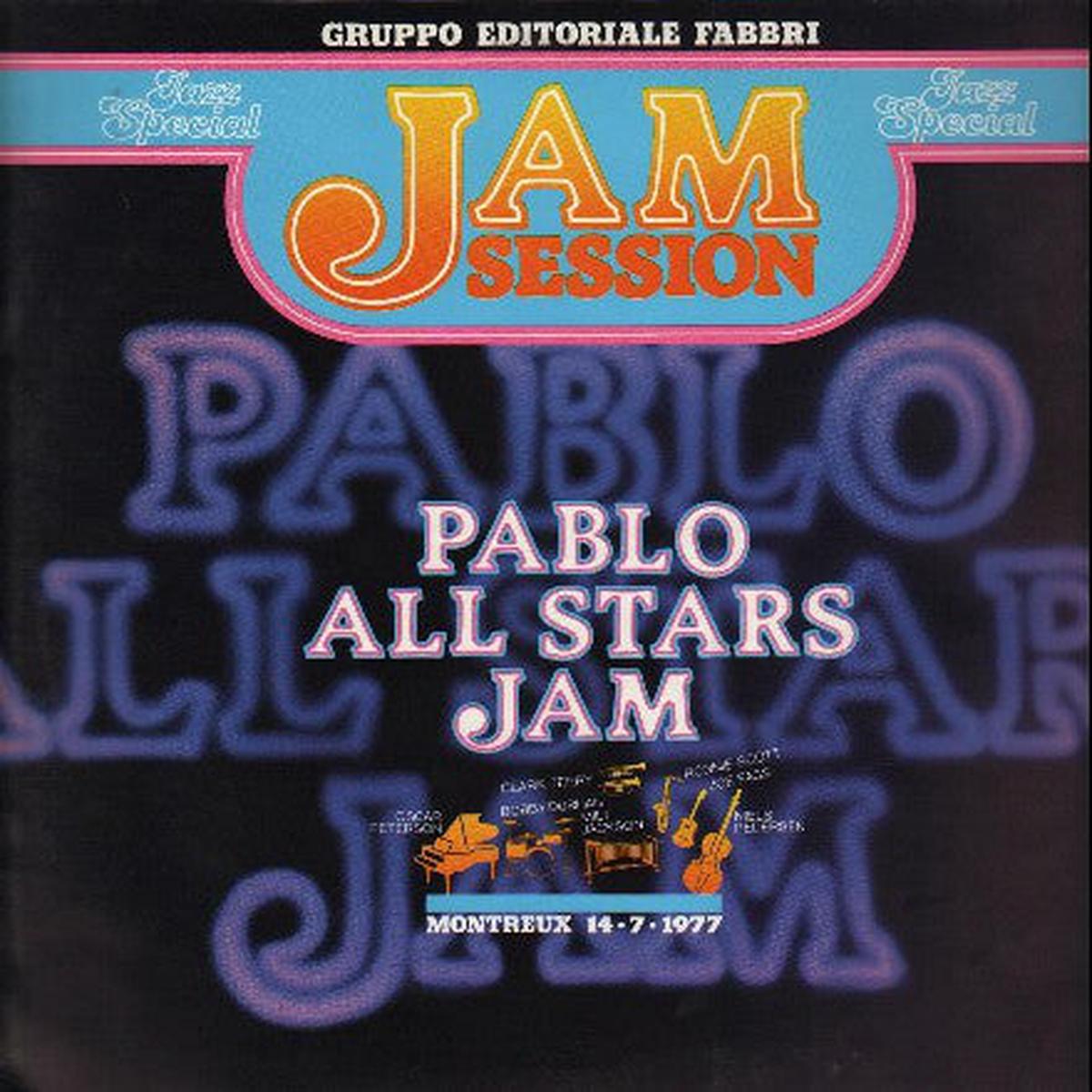 Pablo All Stars Jam Pablo All Stars Jam - 1979 Jazz (Italian Vinyl)