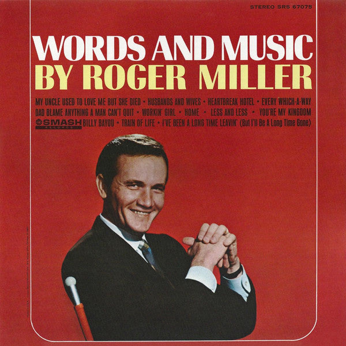 Roger Miller Words And Music -1966 Country Folk (vinyl)