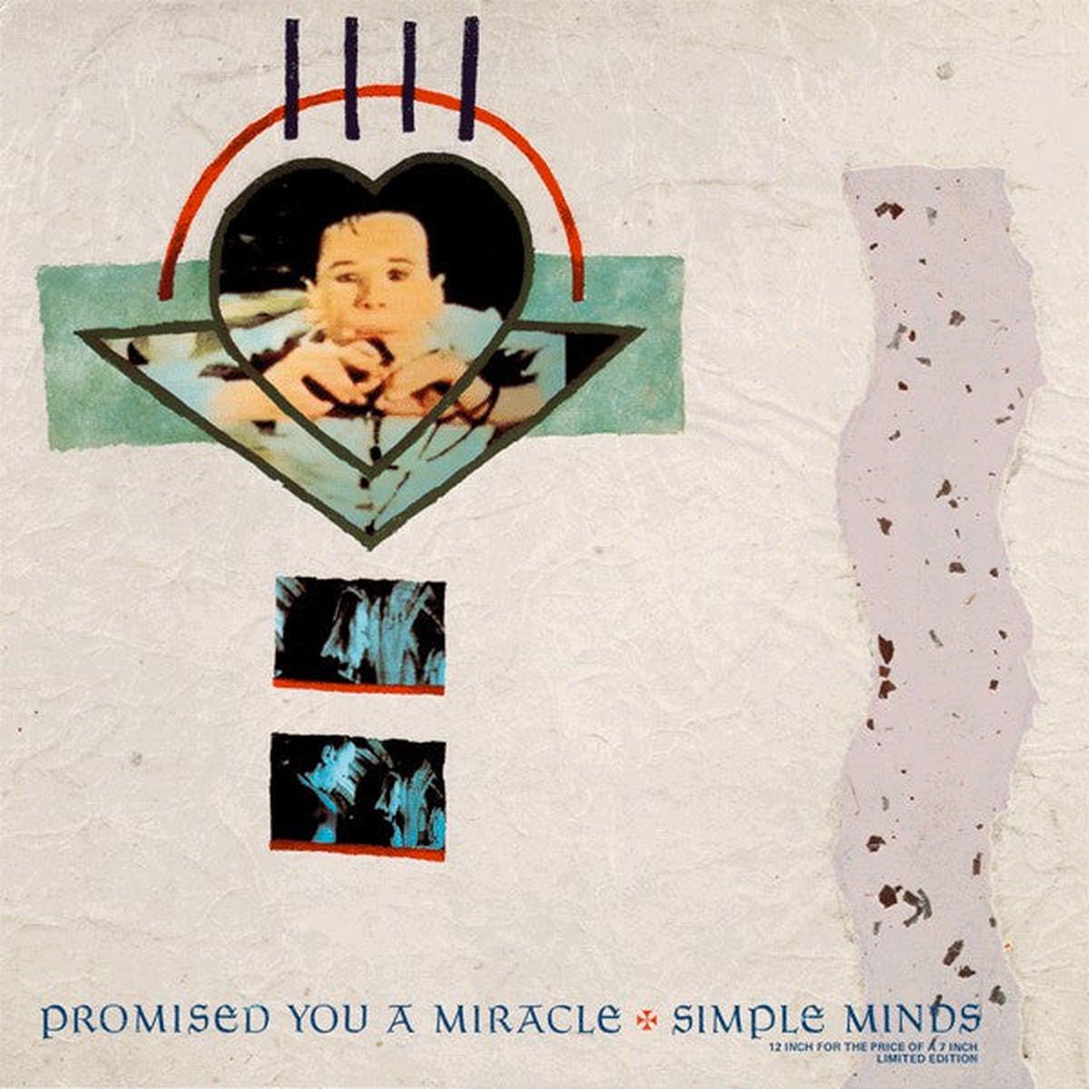 Simple Minds  Promised You A Miracle / Book Of Brilliant Things / Glittering Prize / Celebrate - 1987-Synth-pop (UK 12 " Single LP)