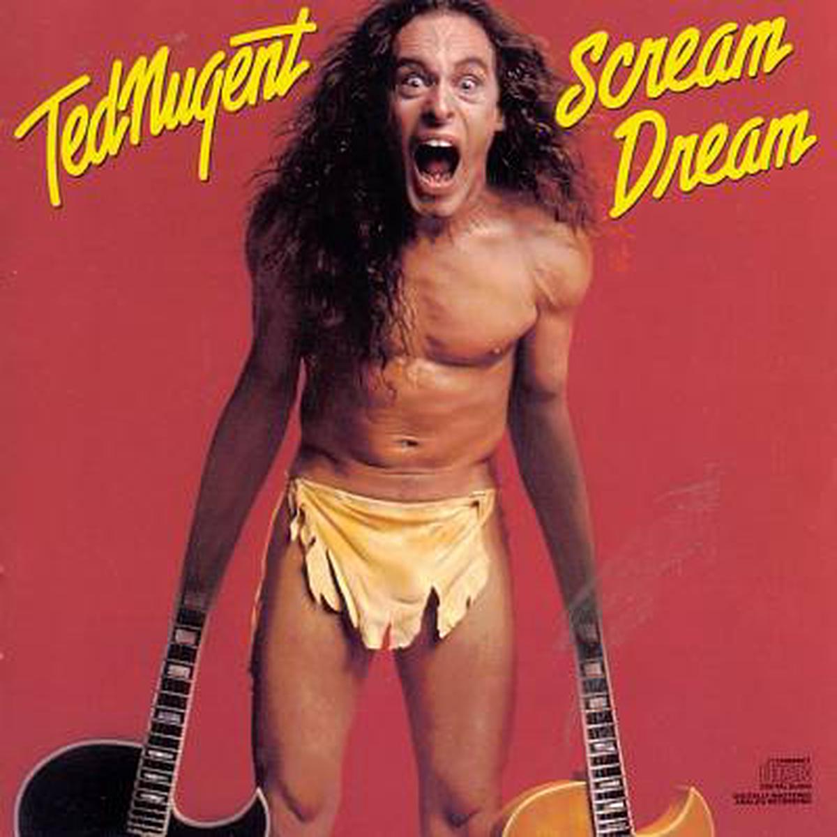 Ted Nugent Scream Dream-1980 Hard Rock ( Vinyl )