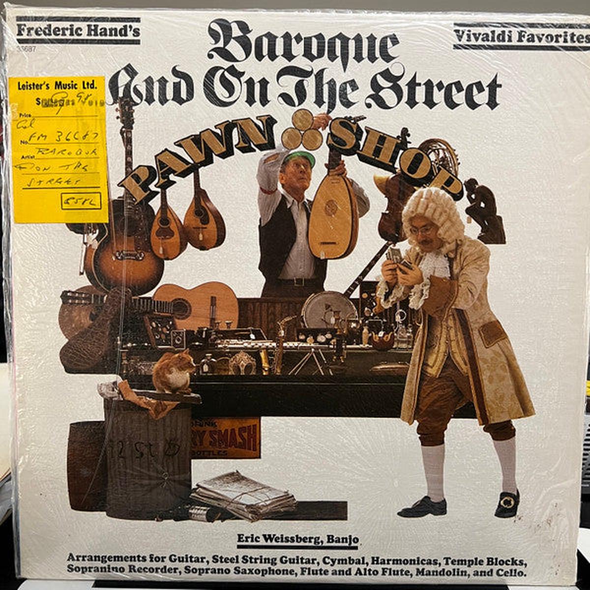 Frederic Hand Baroque And On The Street - 1981-Classical Baroque (Vinyl) Near Mint