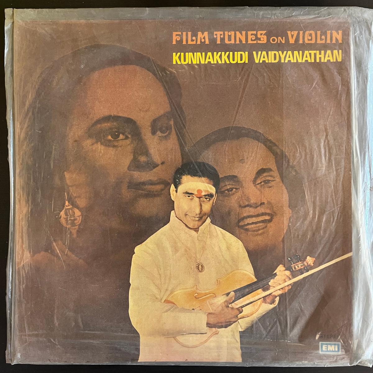 Kunnakkudi Vaidyanathan - Film Tunes On Violin ( (Used Vinyl - VG) KG Marketplace
