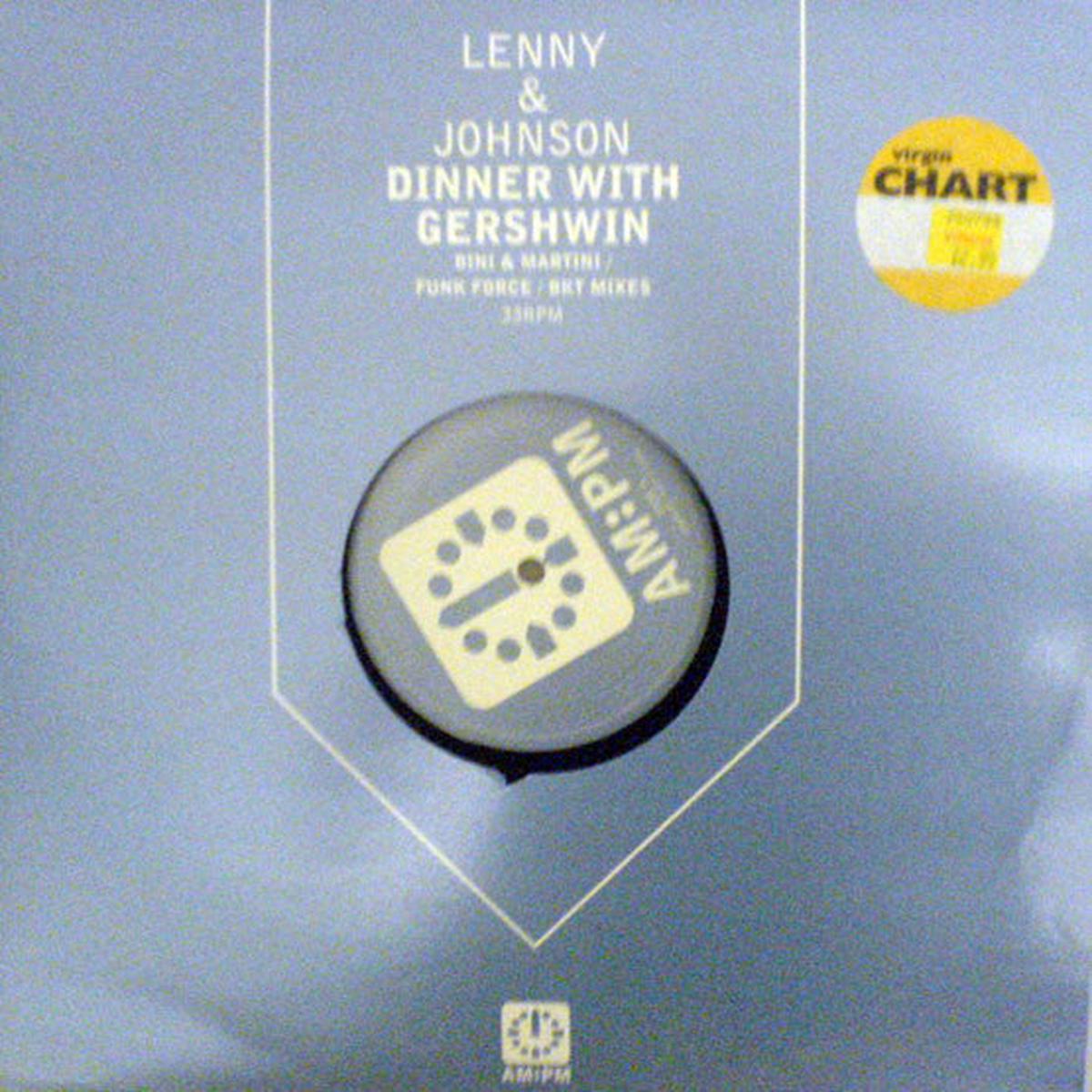 LENNY & JOHNSON DINNER WITH GERSHWIN