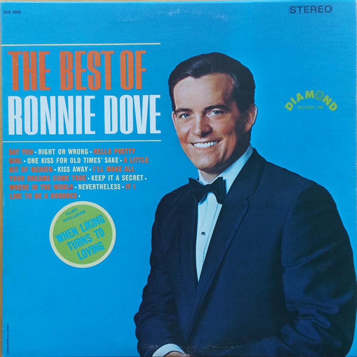 Ronnie Dove  The Best Of Ronnie Dove -1966-Pop (vinyl)