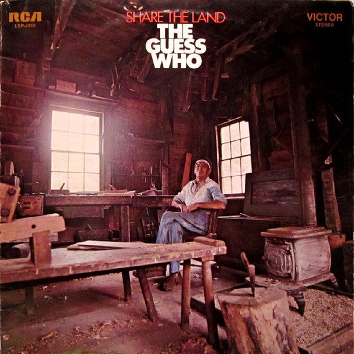The Guess Who  Share The Land - 1970- Classic Rock (Vinyl )