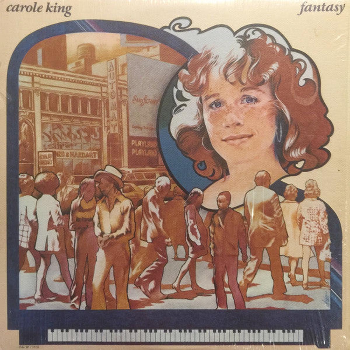 Carole King Fantasy -1973- Folk Rock, Acoustic (vinyl)