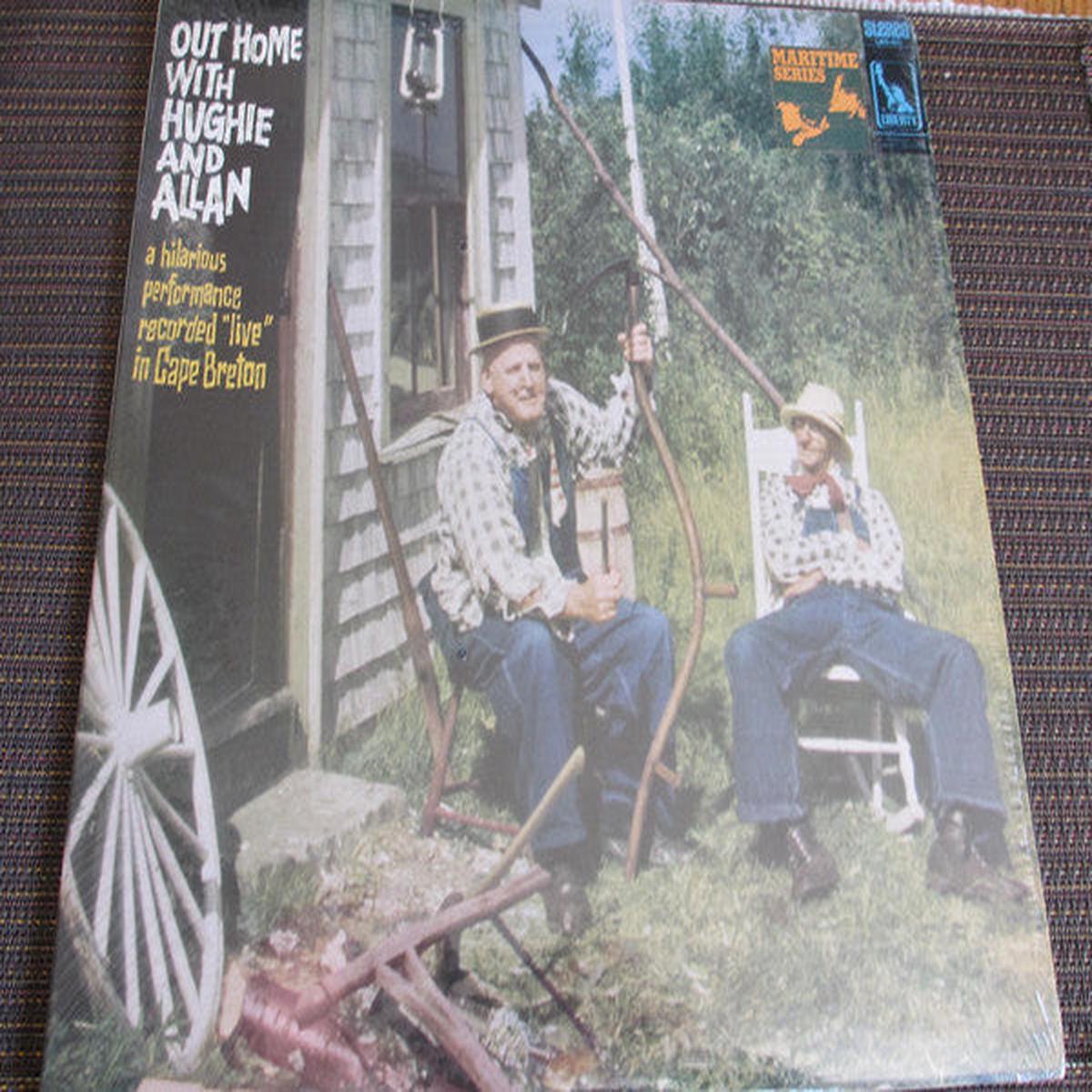 Hughie And Allan Out Home With Hughie And Allan -1968-Non-Music , Comedy , Maritime (rare Vinyl)