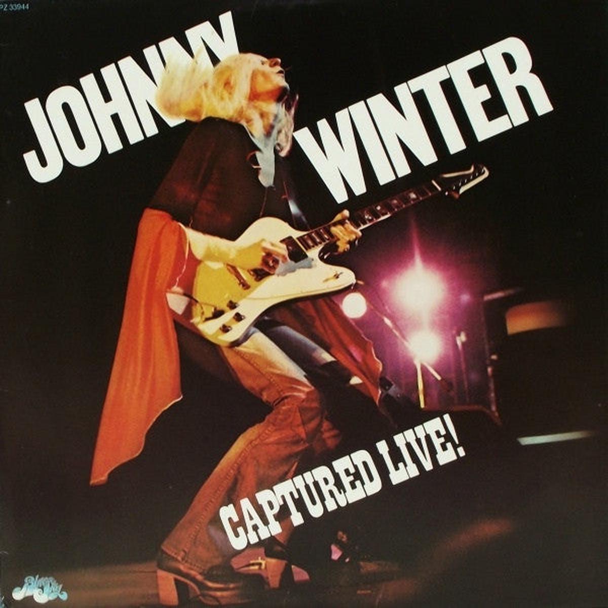 Johnny Winter  Captured Live! 1976-Blues Rock, Electric Blues ( VInyl)