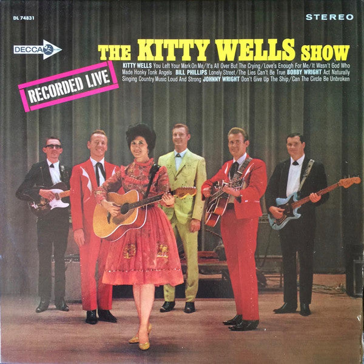 Kitty Wells  The Kitty Wells Show -1967- Folk, World, & Country (vinyl)