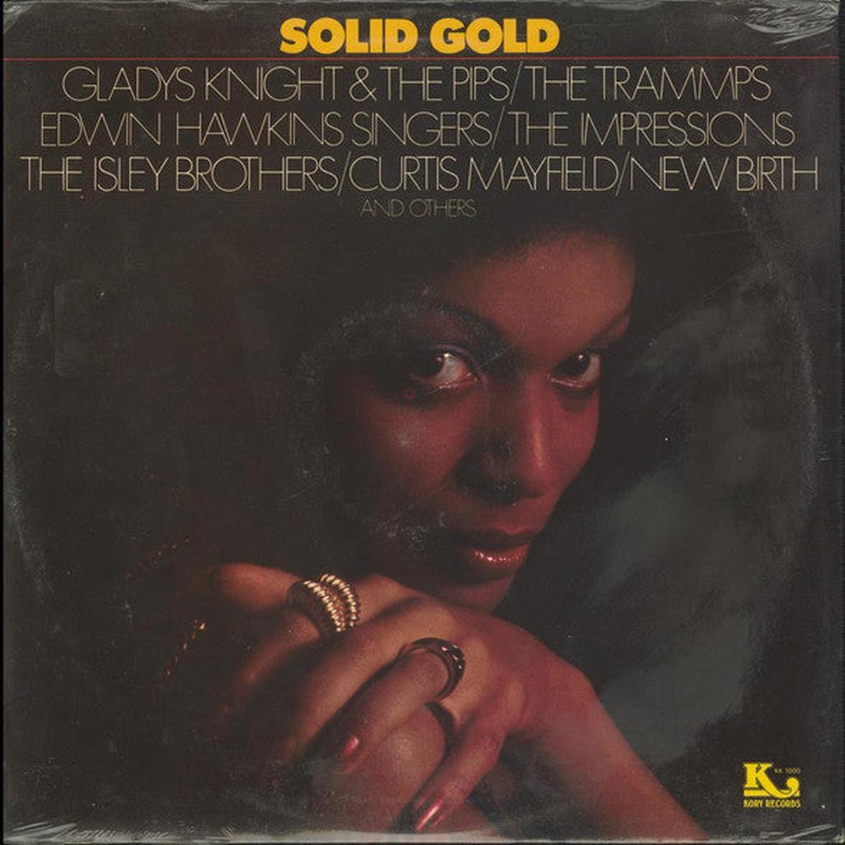 Solid Gold -1976- Funk / Soul (Vinyl) Curtis Mayfield, Gladys Knight & The Pips,The Isley Brothers