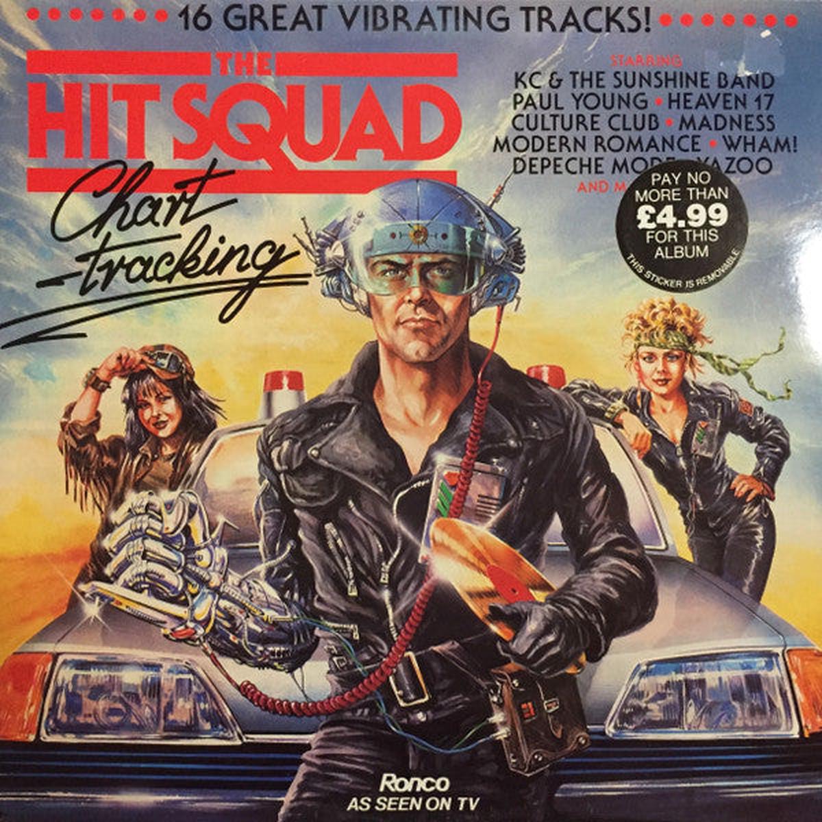 VARIOUS ARTISTS  The Hit Squad: Chart Tracking ,1983, Pop/New Wave Compilation (vinyl)