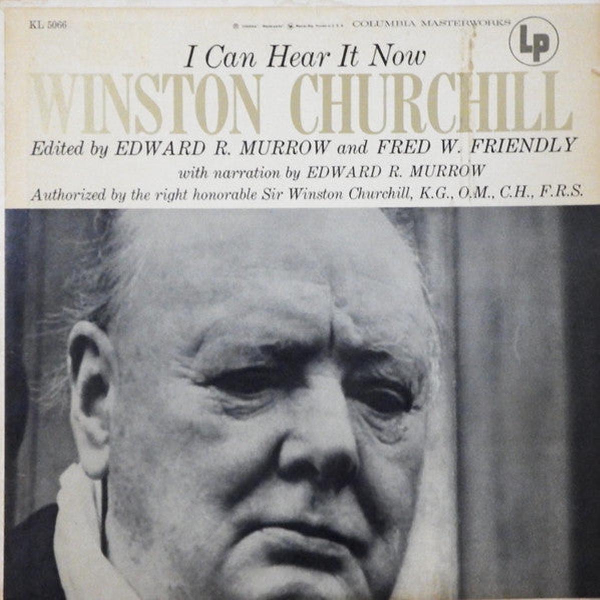 Winston Churchill  I Can Hear It Now -1955-Non-Music Style: Speech, Political (Rare Vinyl)